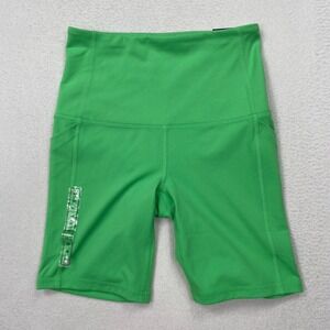 DSG Brand Women's Momentum Ultra High Rise Yoga Biker Shorts Size XS Slime Green